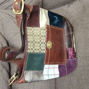 Beautiful Coach Patchwork bag